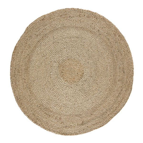 Hemp Rug Natural Ø250