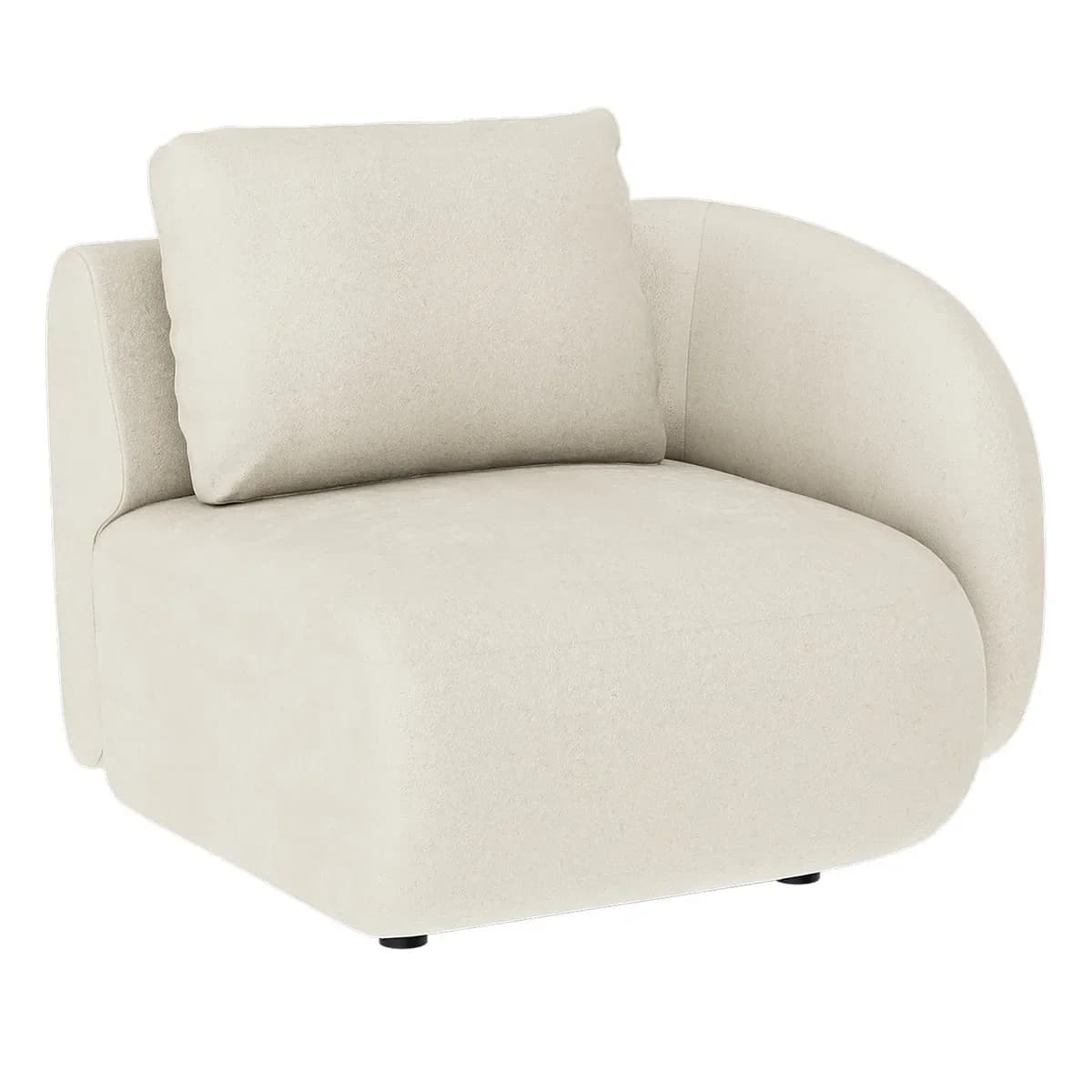 Artwood, Dixon 1-Sitz Sektion rechts Moment cream
