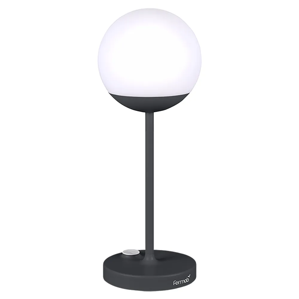 Fermob, Mooon! Anthrazitfarbene Lampe