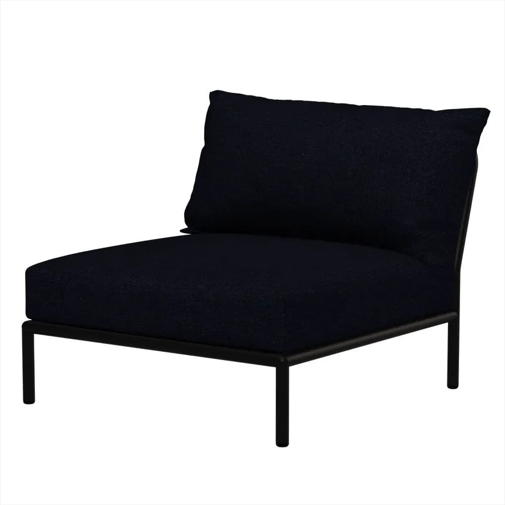 Houe, Level 2 Sessel Indigo/Dunkelgrau