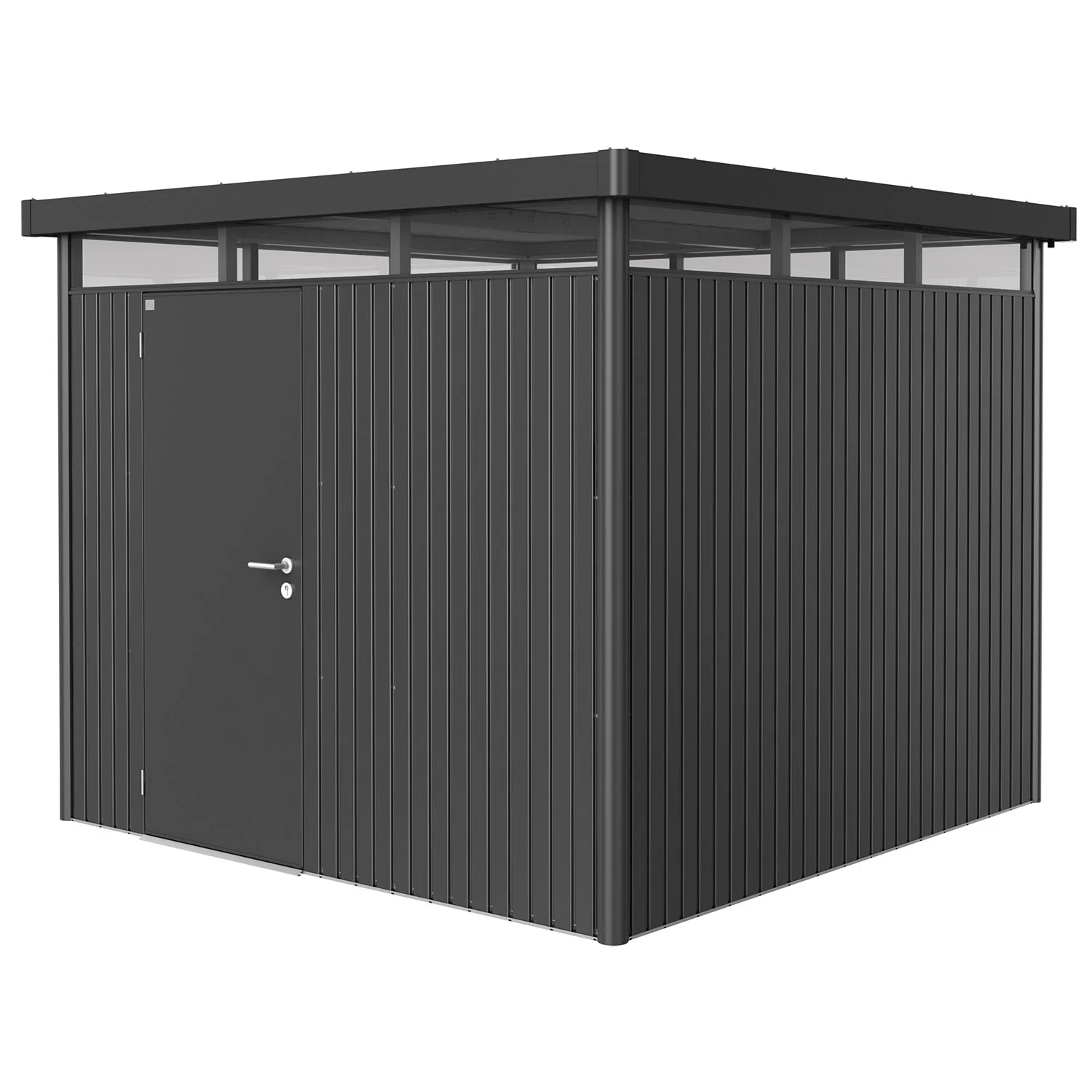 Biohort, Highline Gerätehaus Größe h4 metallic dunkelgrau Biohort