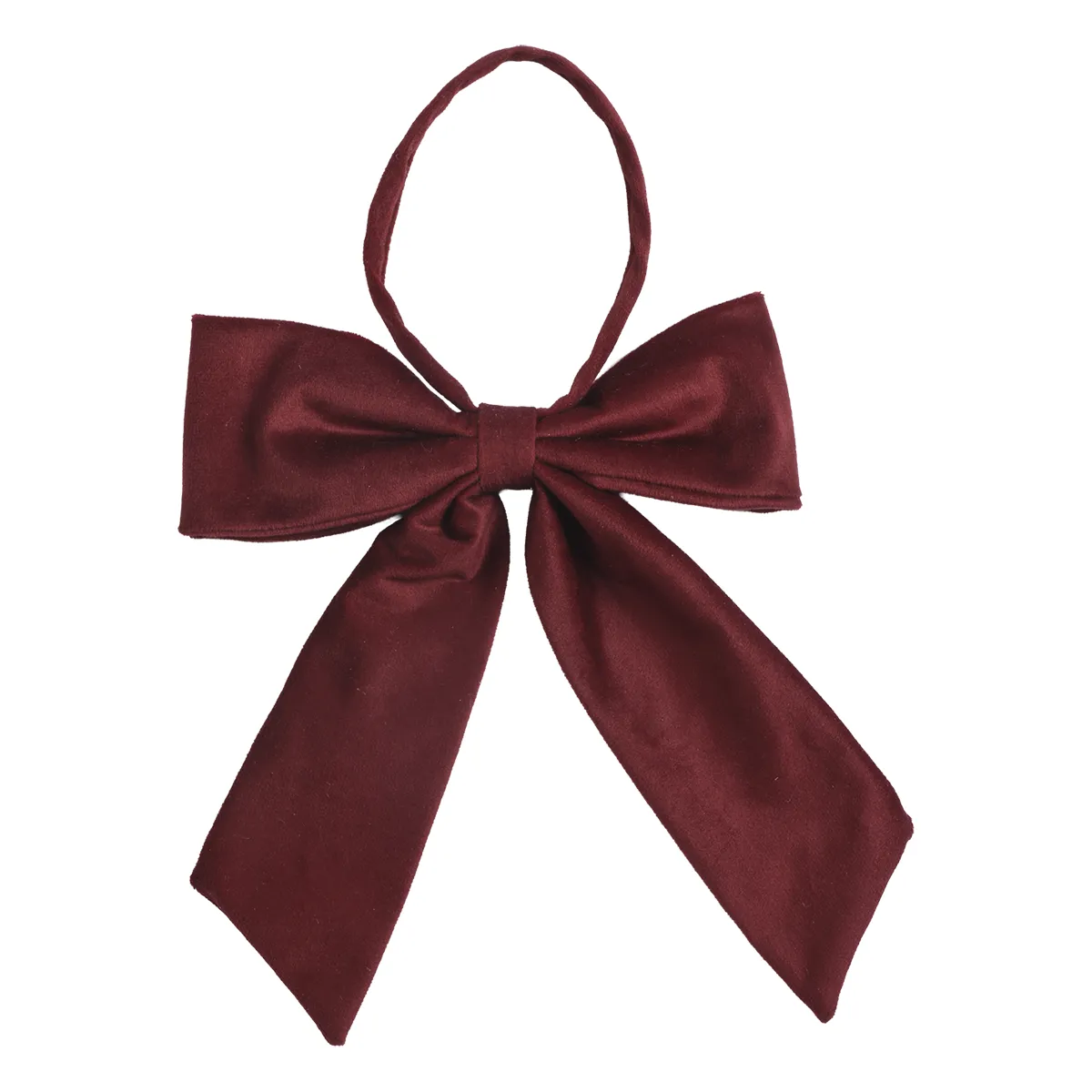 Affari of Sweden, Weihnachtsschleife aus Samt Velvet M Red B 22 cm