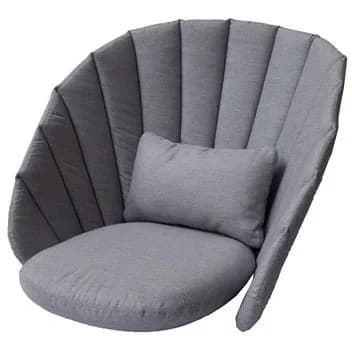 Cane-line, Peacock Lounge Sessel Dynset Grau