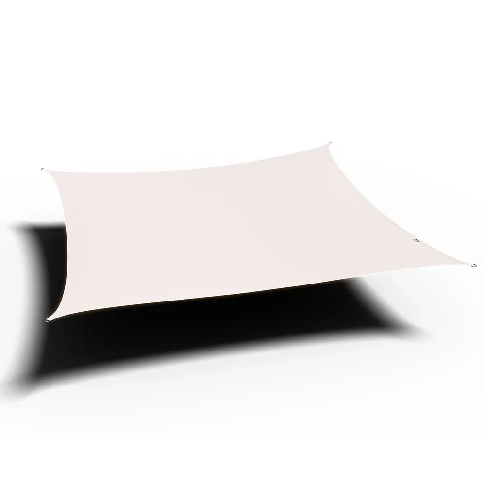 Platinum Sun & Shade, Dreamsail Sonnensegel wasserdicht quadratisch 500x500cm creme