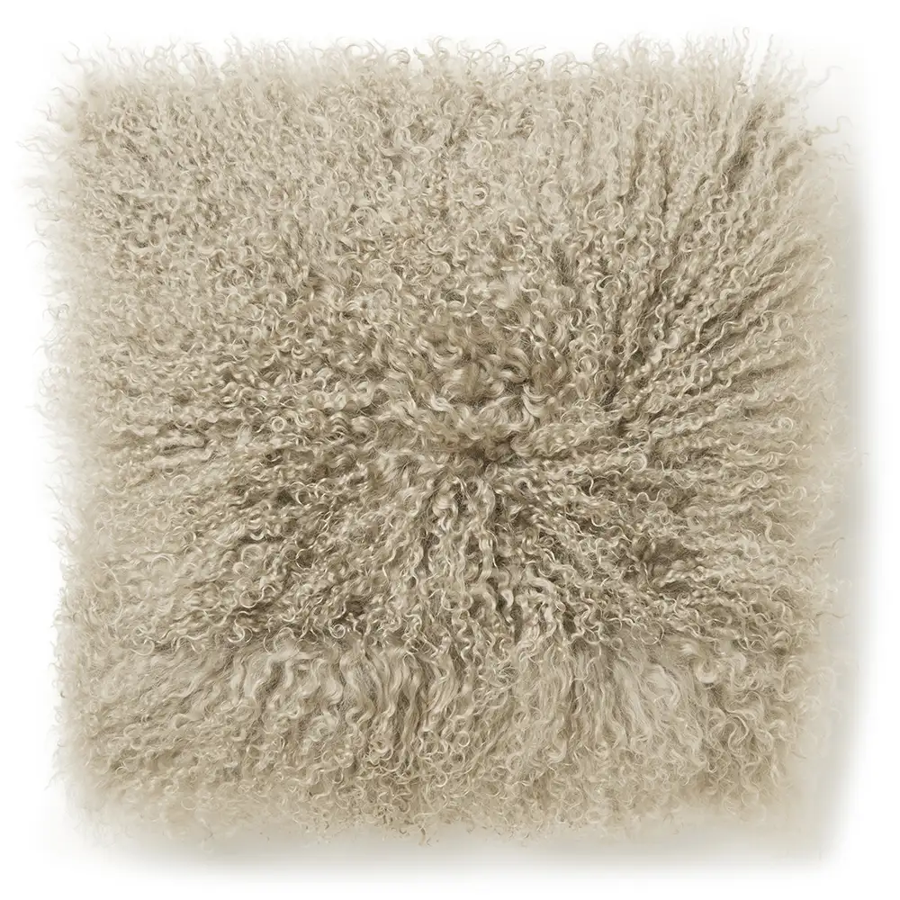 Skinnwille, Shansi Kissenbezug 40x40 cm Taupe