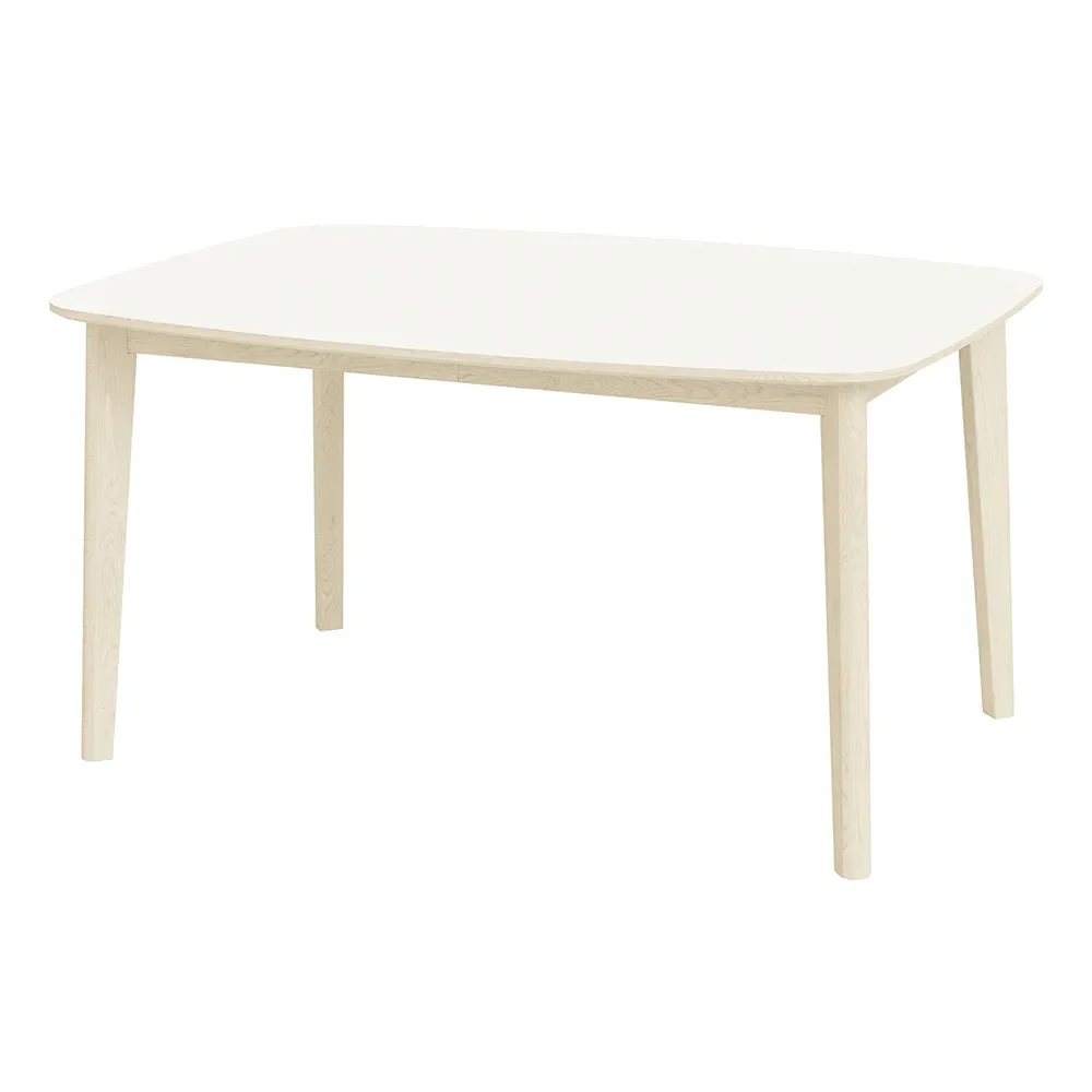Skovby, Sm118 Tisch Eiche Weiß Öl/Weiß Laminat