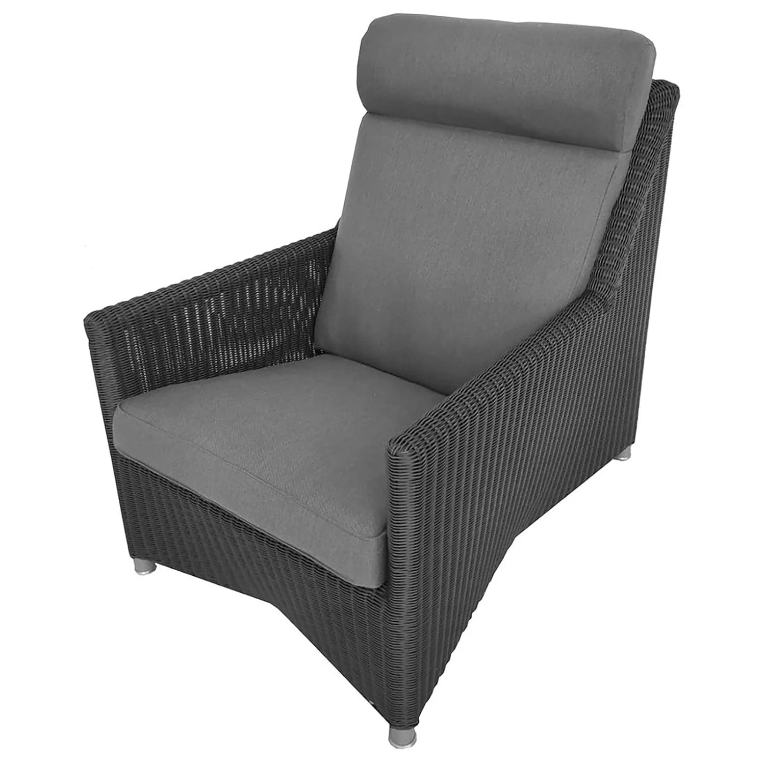 Cane-line, Diamond Sessel Hoch Graphit Synthetik Rattan