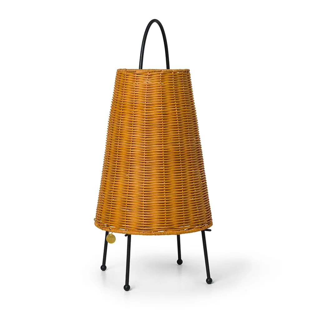 Ferm Living Porti Braided Tischleuchte 50cm Natural