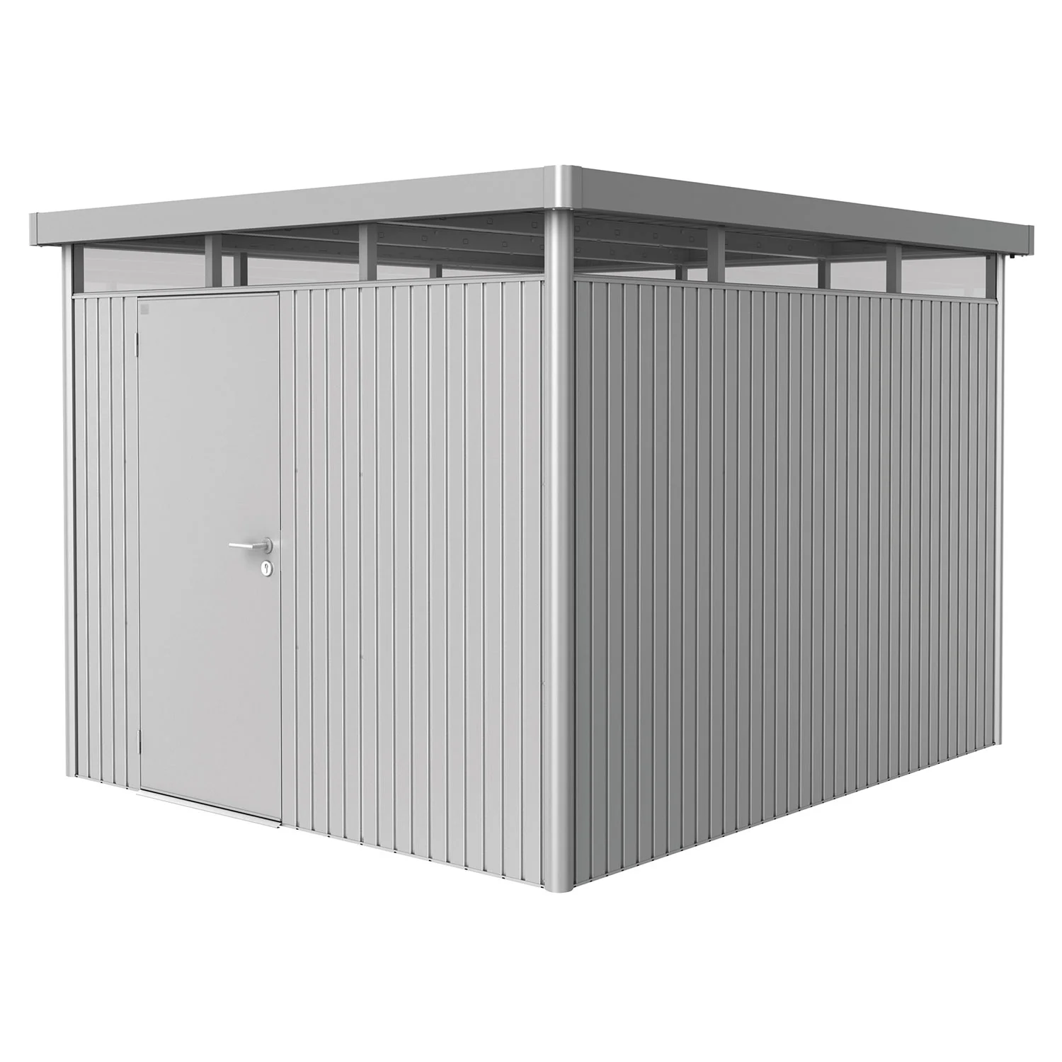 Biohort, Highline Gerätehaus Größe h5 metallic silber Biohort