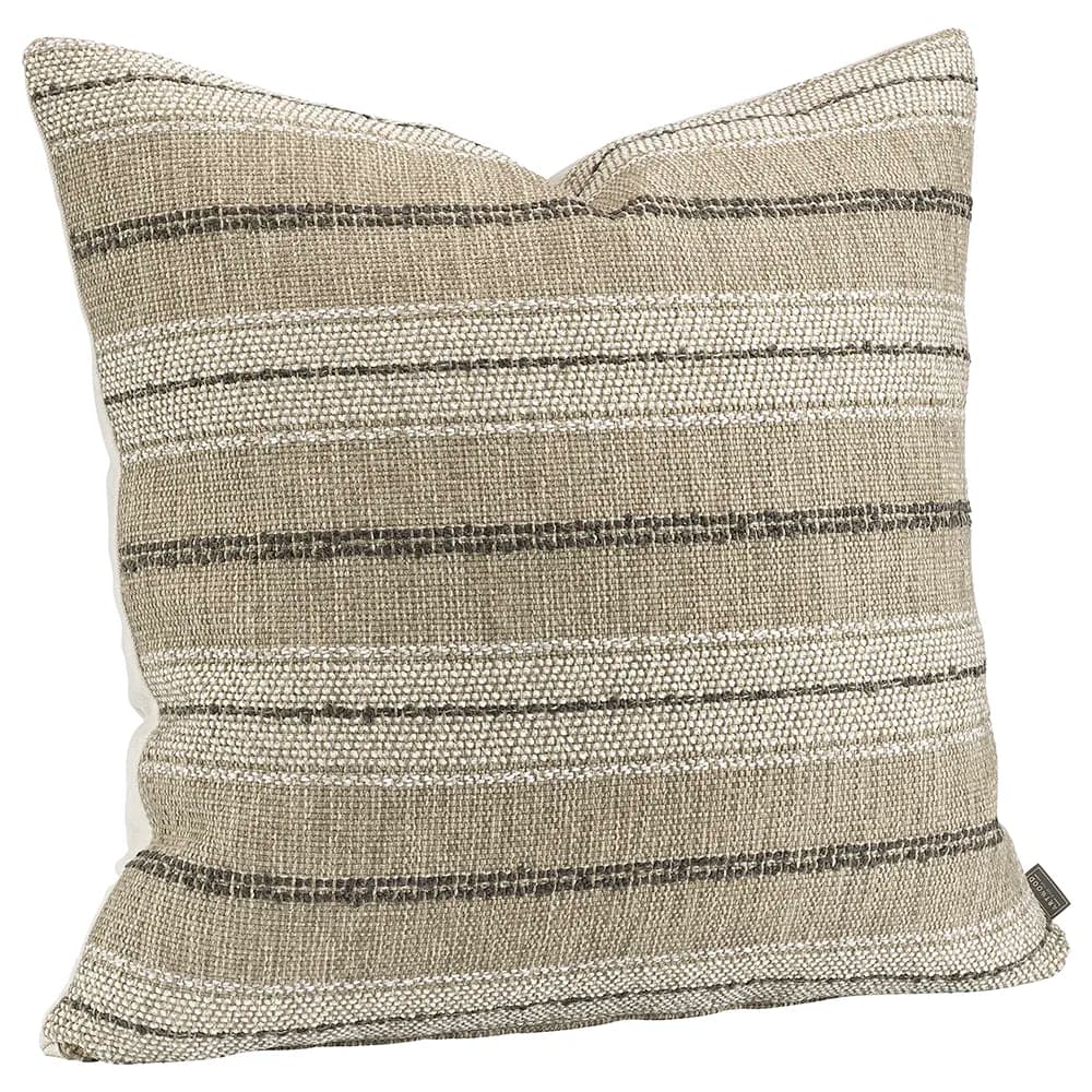 Artwood, Nomad Multi Stripe Kissenbezug Leinen 60x60 cm