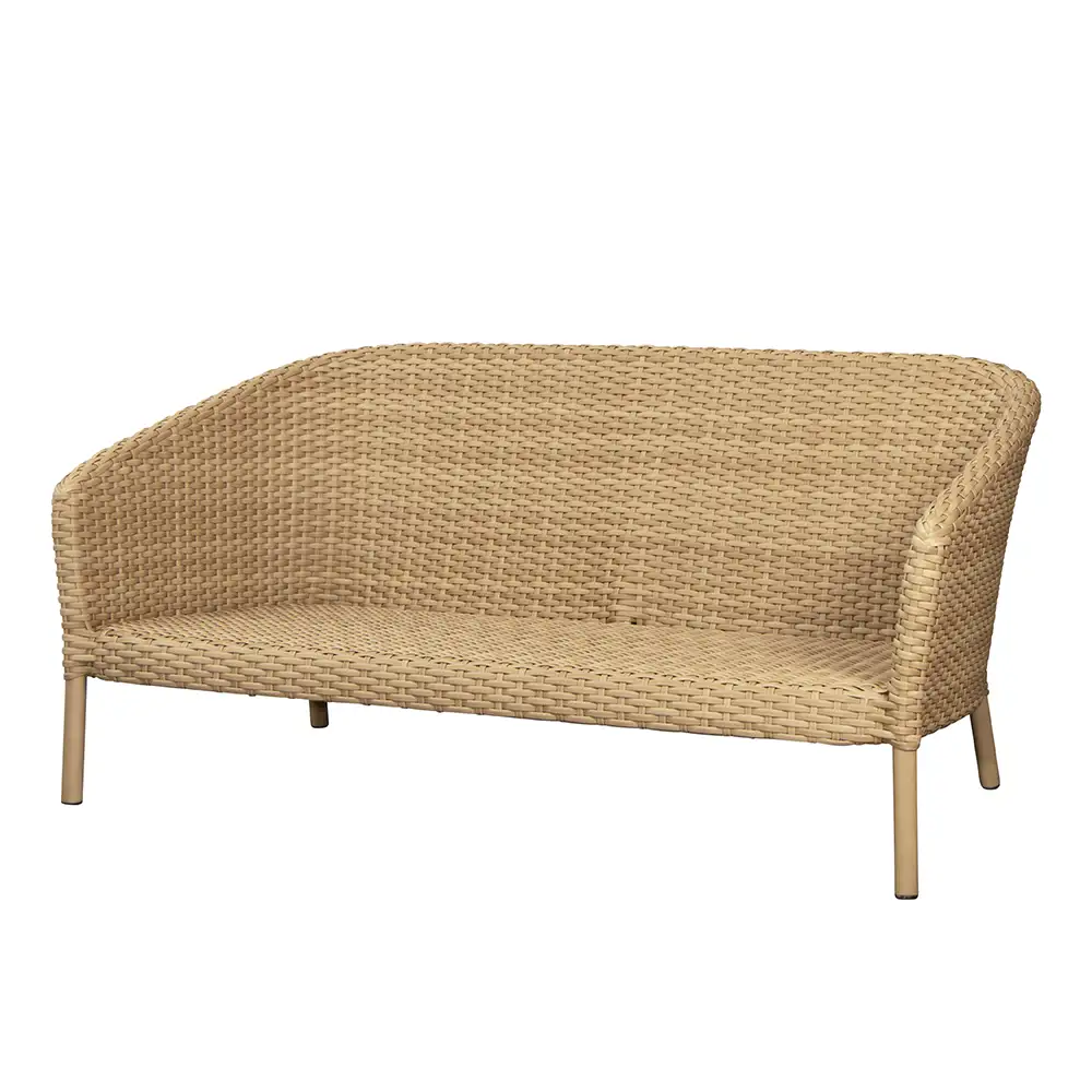 Cane-line, Ocean 2 Sitzer Sofa Natural flat Weave