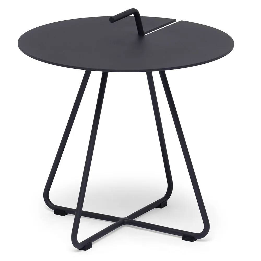 Hillerstorp, Sandholma Beistelltisch Ø44 cm Holzkohle