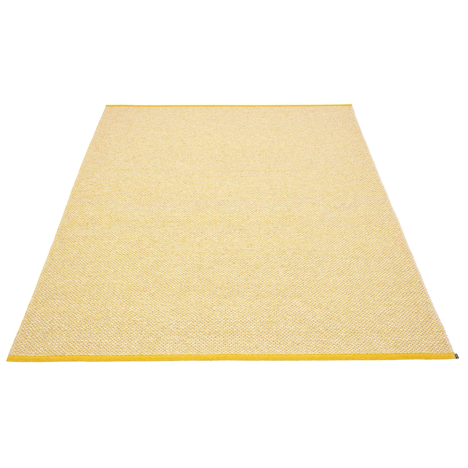 Pappelina, Effi Teppich 230x230 cm mustard