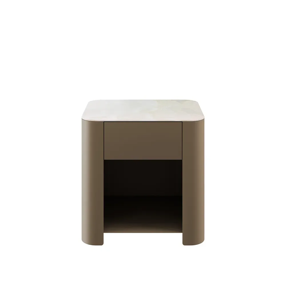 Dome Deco, WINSTON Night Table Cream Mix