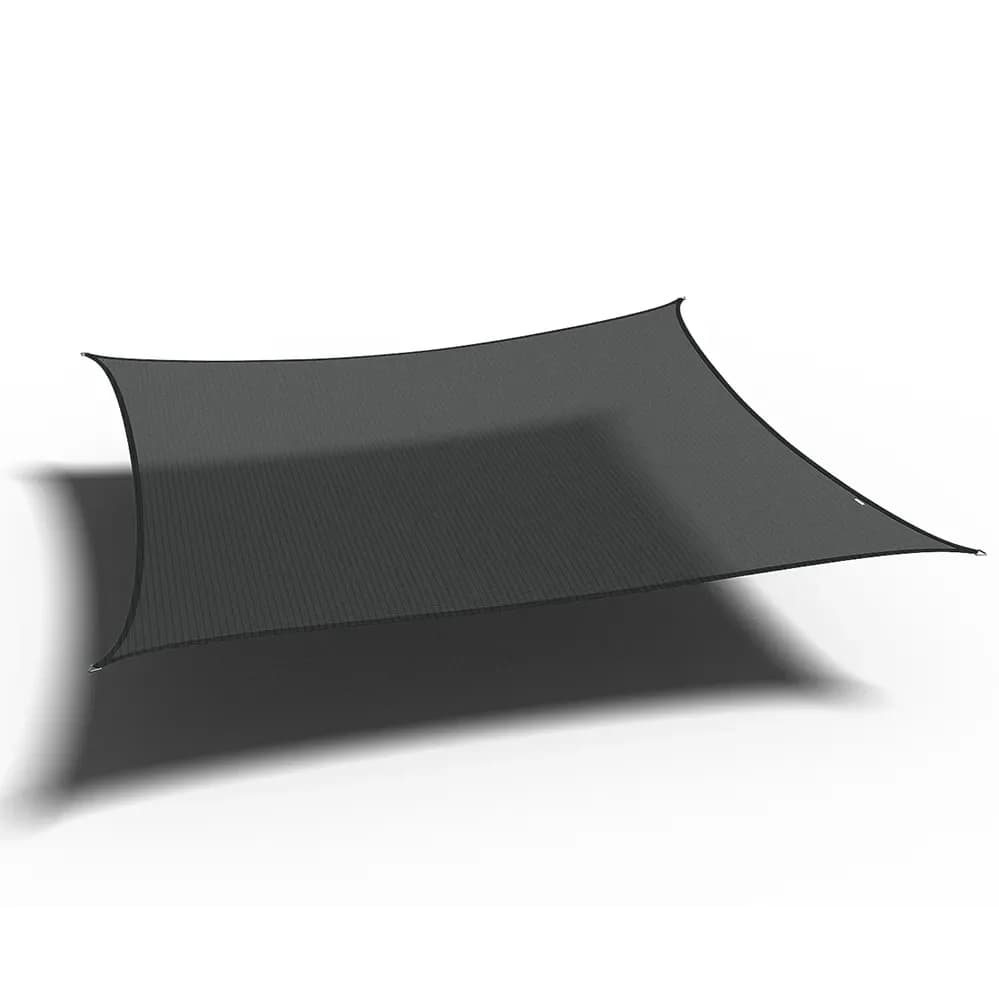 Platinum Sun & Shade, Coolfit Sonnensegel quadratisch 360x360cm black