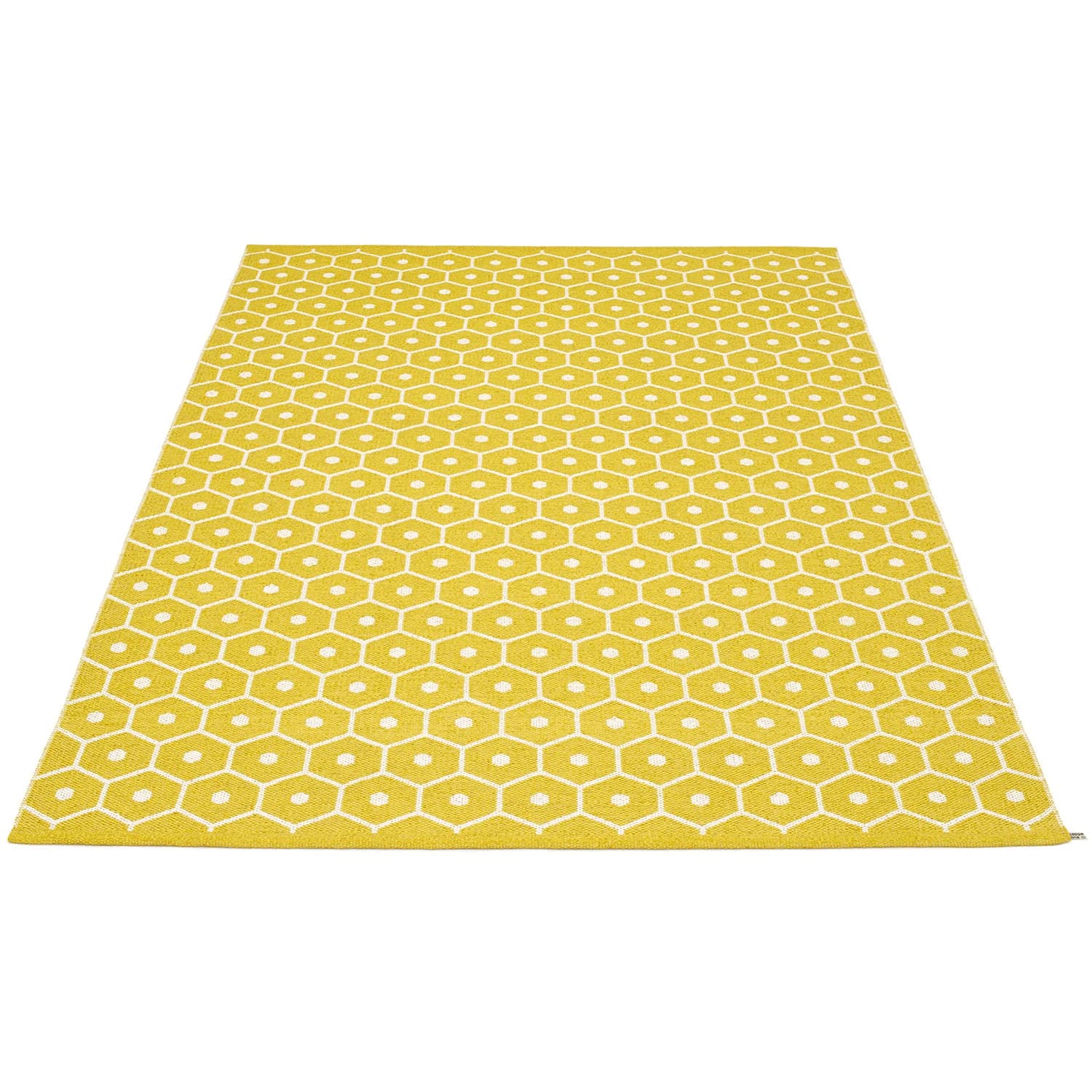 Pappelina, Honey Teppich 180x260 cm mustard / vanilla