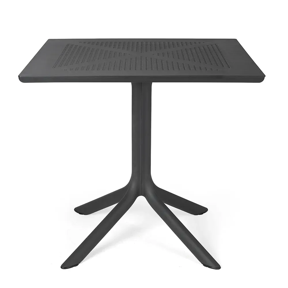 Nardi, Clip tisch 80x80 cm Anthracite