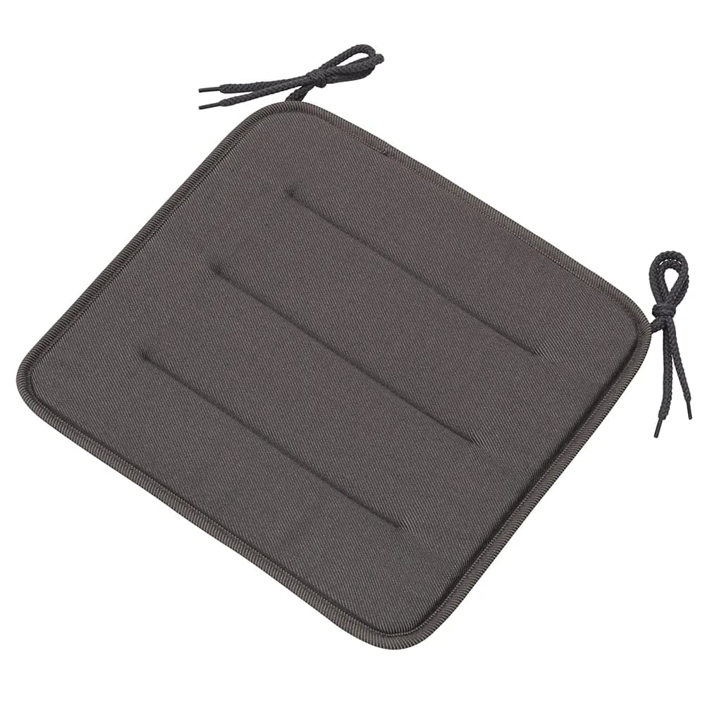 Muuto, Linear Steel Barhocker Sitzkissen Dark Grey
