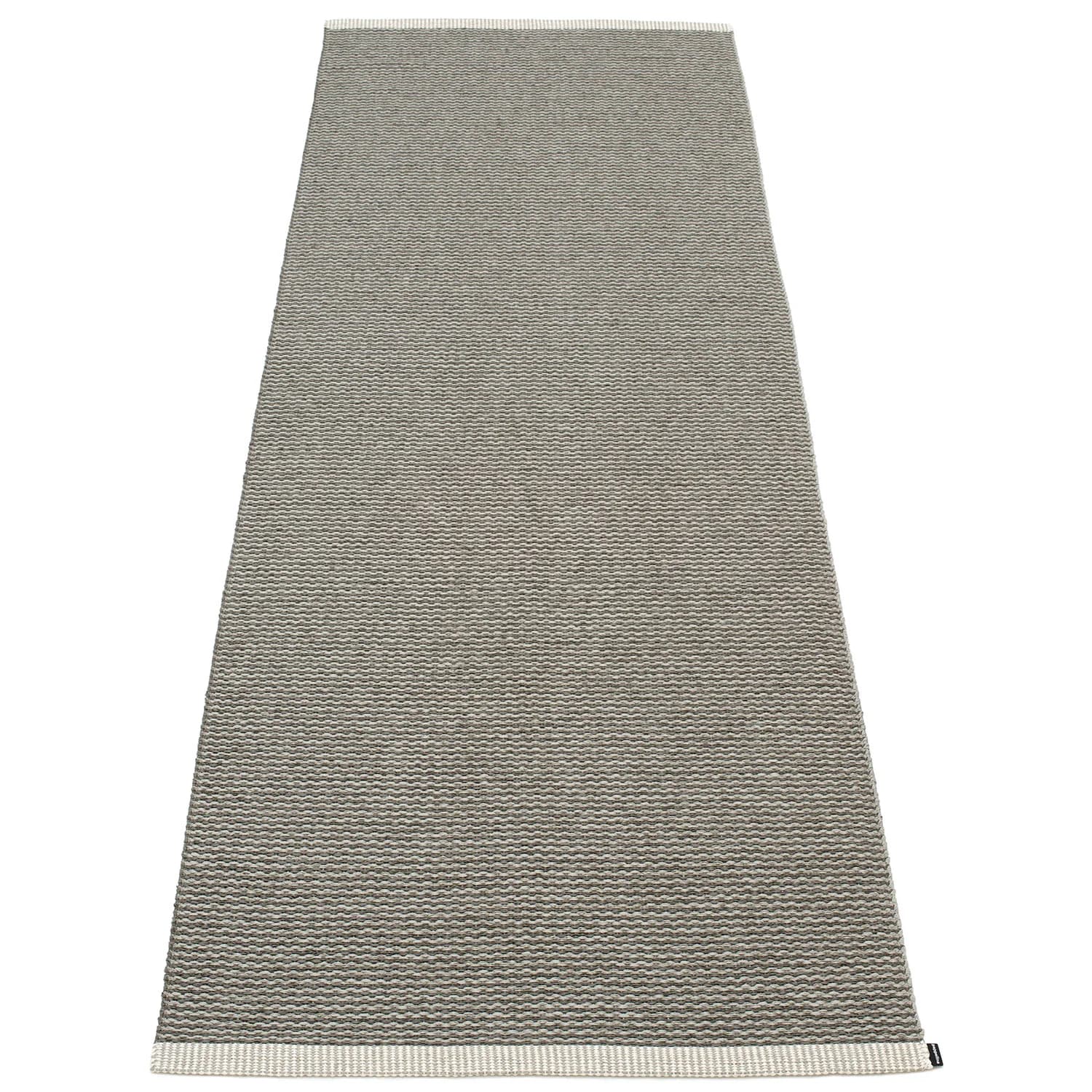 Pappelina, Mono Teppich 70x200 cm charcoal / warm grey