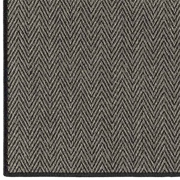 Hurricane Mocca Rug Black