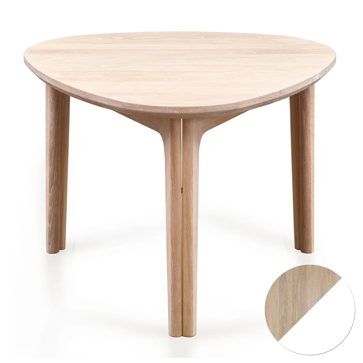 Skovby, Sm207 Couchtisch Eiche Weißöl/Weißlaminat 65X63X47Cm