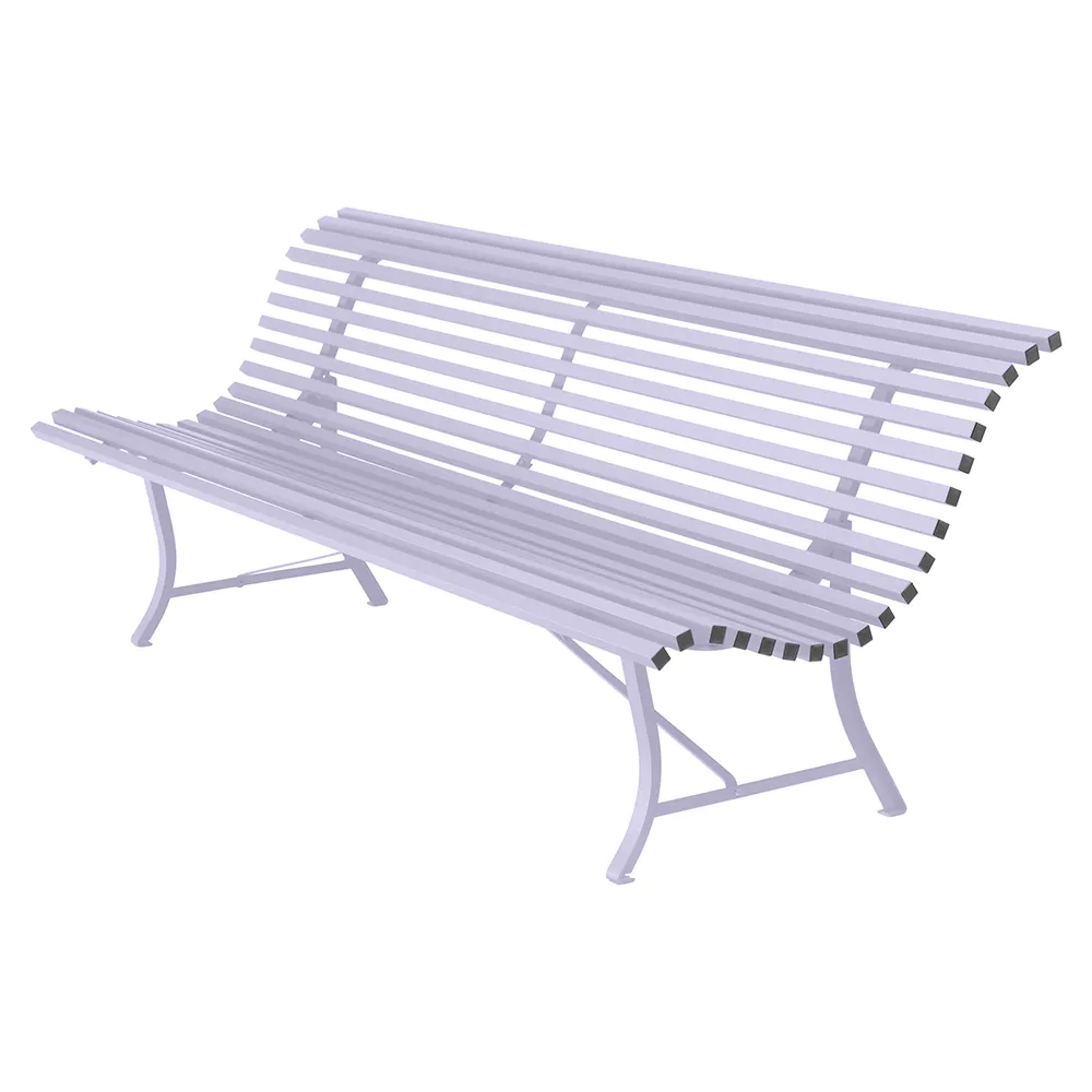 Fermob, Louisiane sofa 200 cm Marshmallow