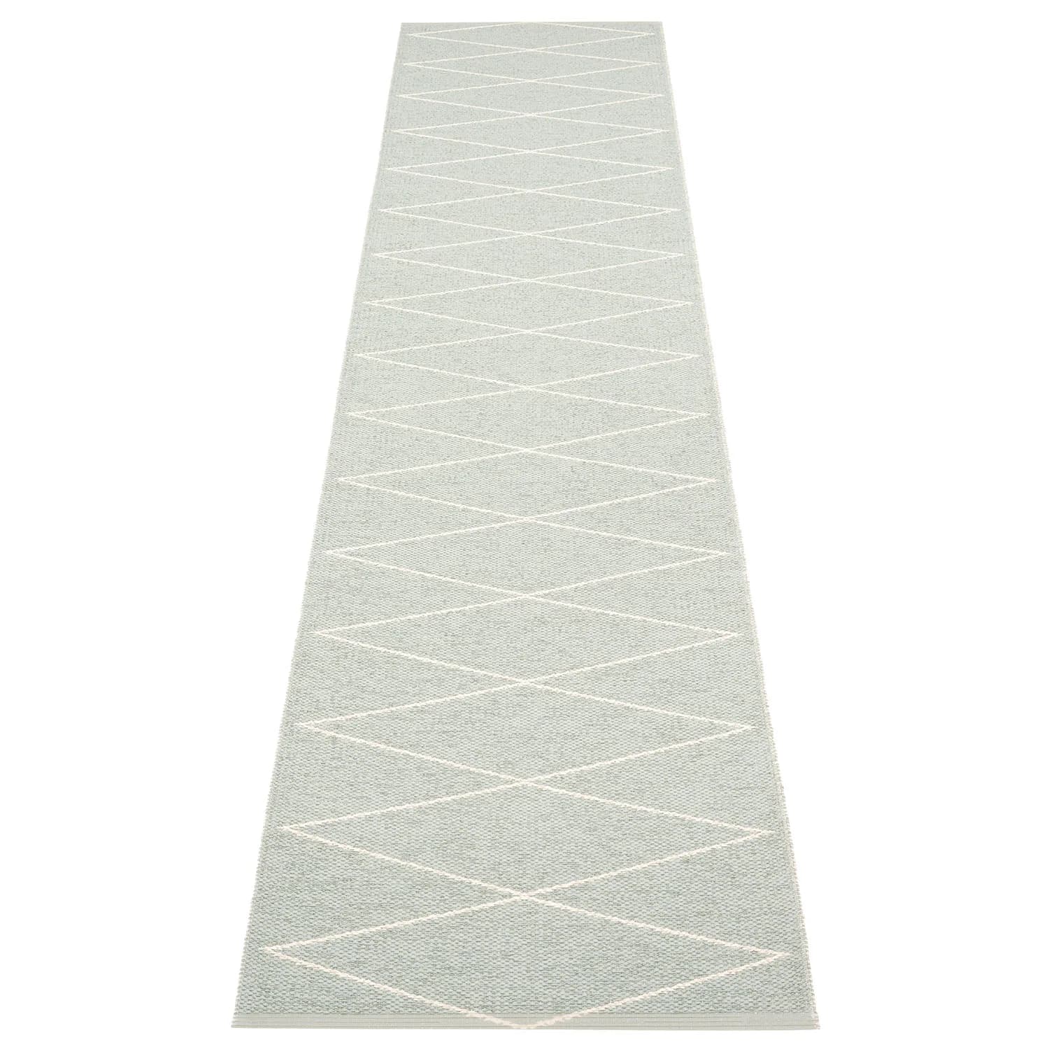 Pappelina, Max Teppich 70x320 cm sage / vanilla