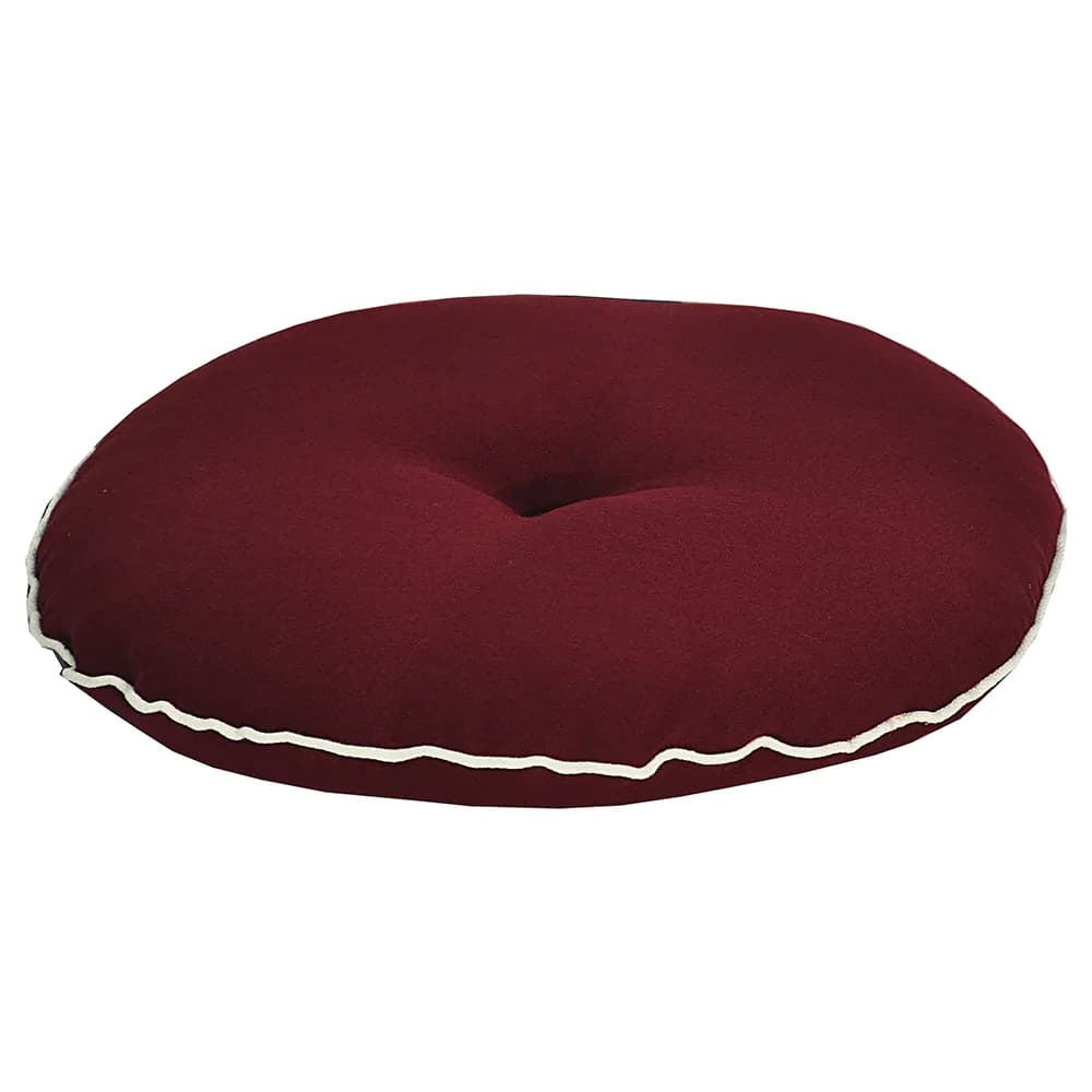 Fritab, Vienna Sitzkissen rund 37 cm Bordeaux
