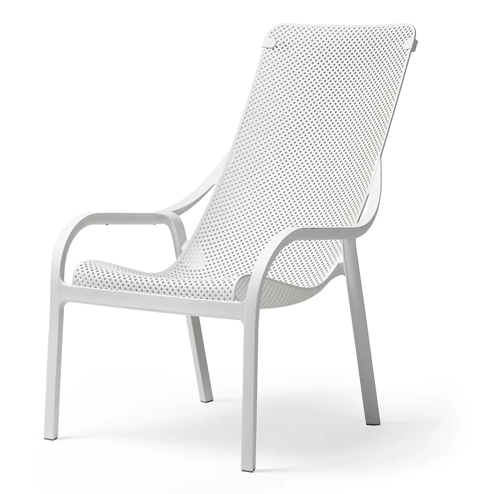 Nardi, Netz Lounge Sessel Weiß