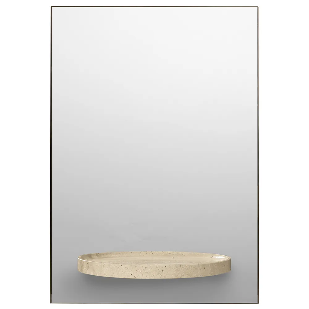 ferm LIVING - Symmetry Spiegel Travertine