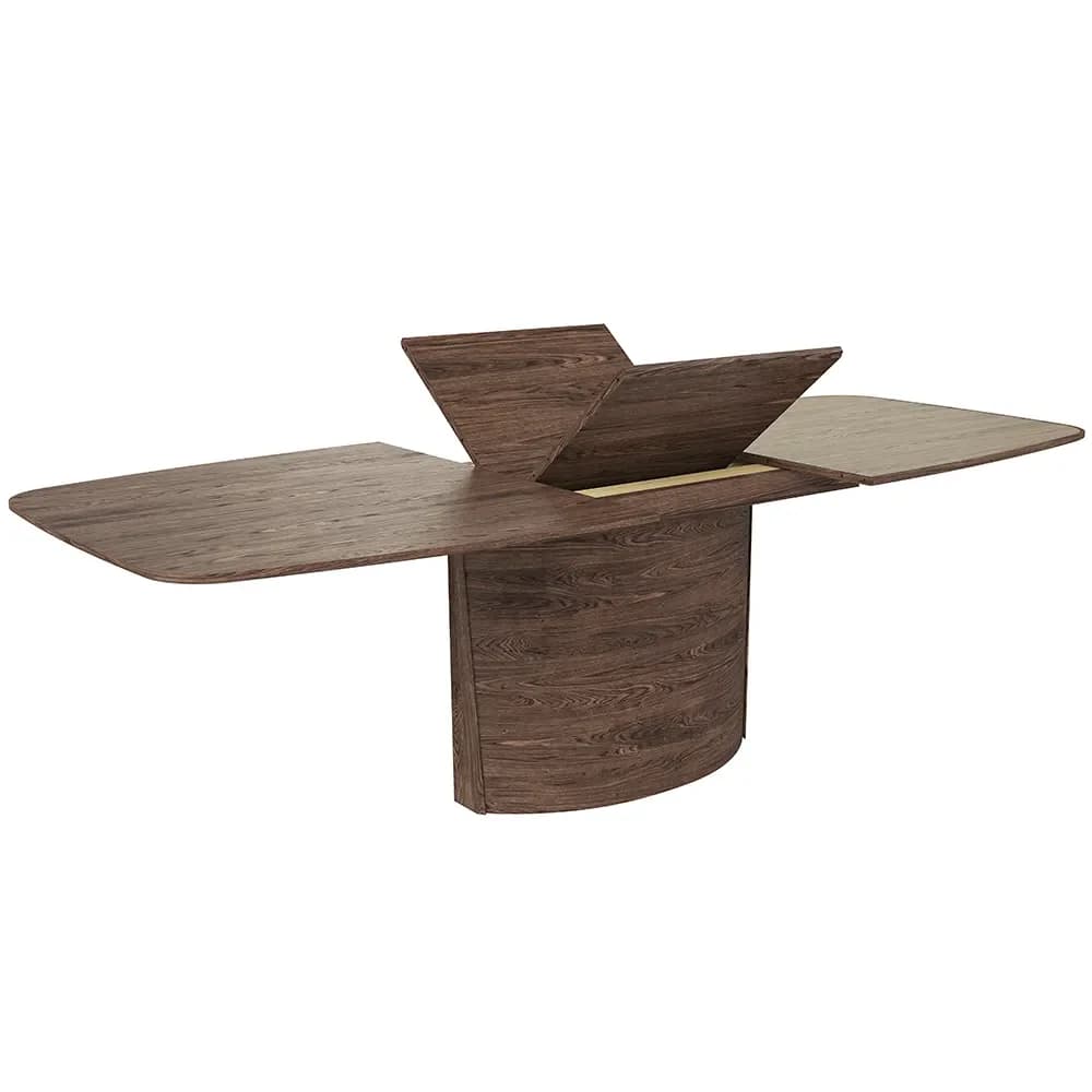 Skovby, Sm117 Tisch Walnuss Naturöl 192-252X102X74Cm
