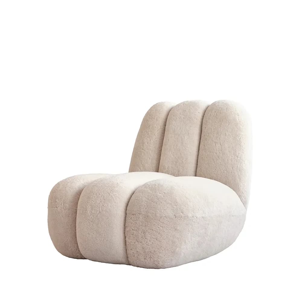 101 Copenhagen, Toe Sessel - Schaffell