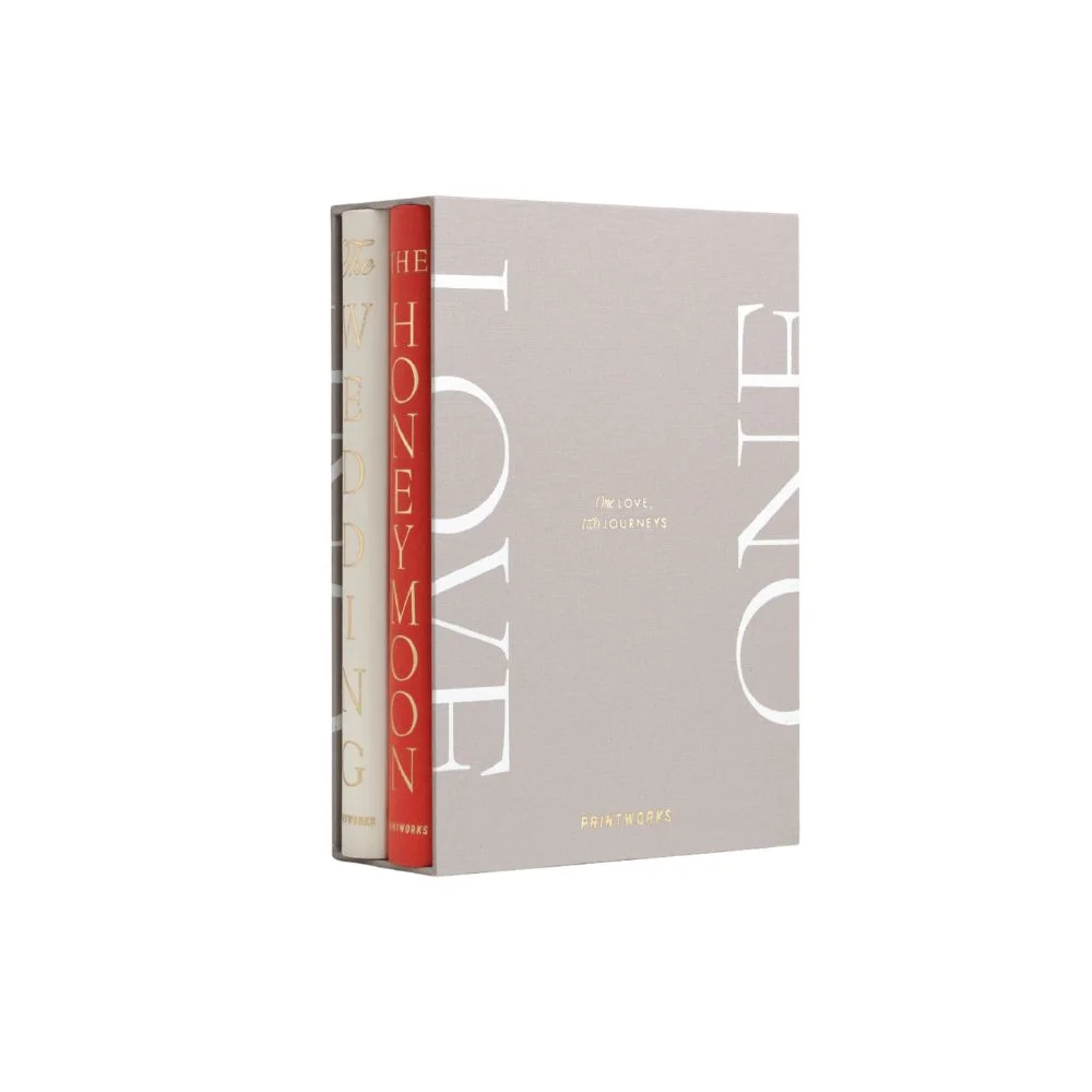 Printworks, Photo Book Wedding 2-pack - One Love