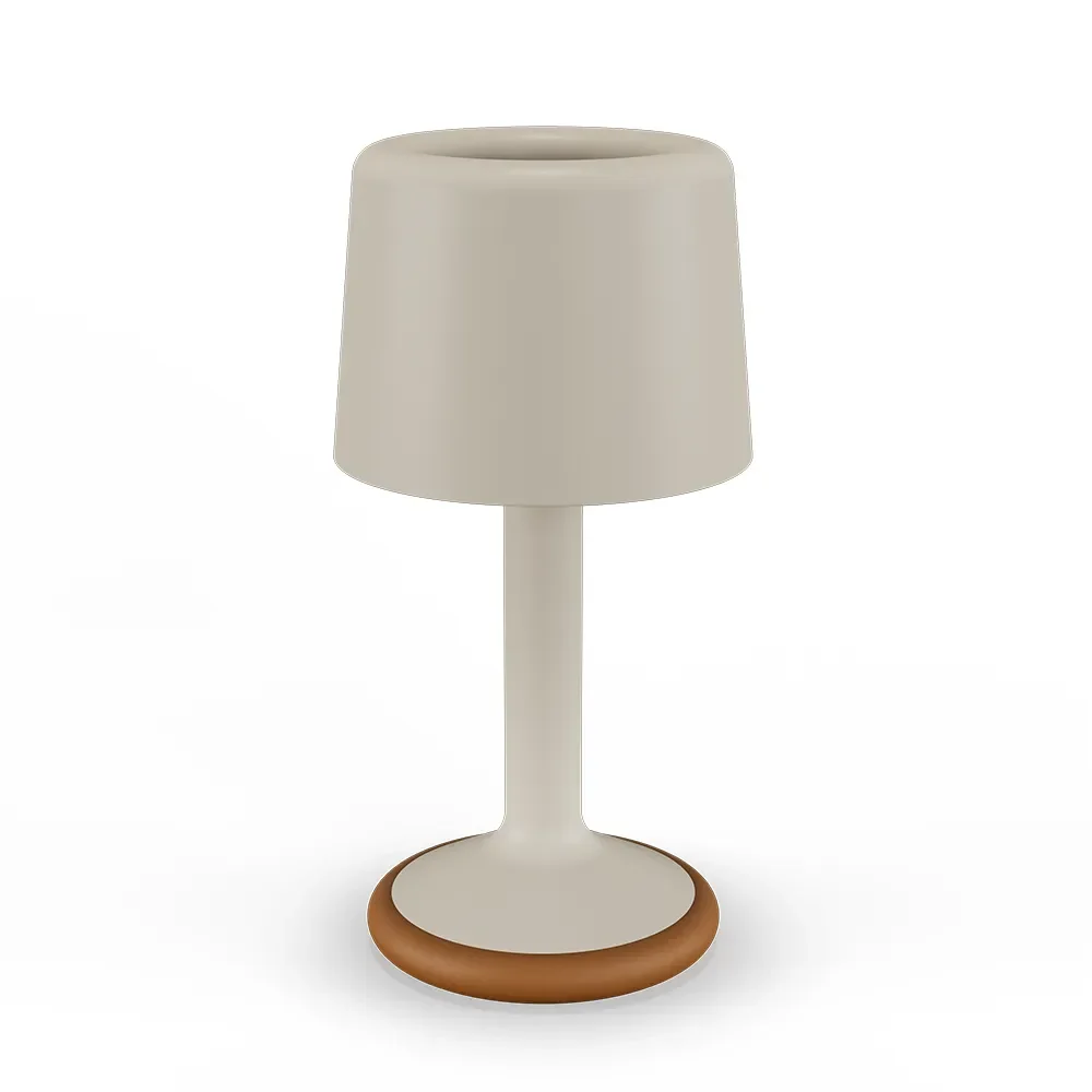 Houe, Tragbare Solarzellenlampe Luu Beige