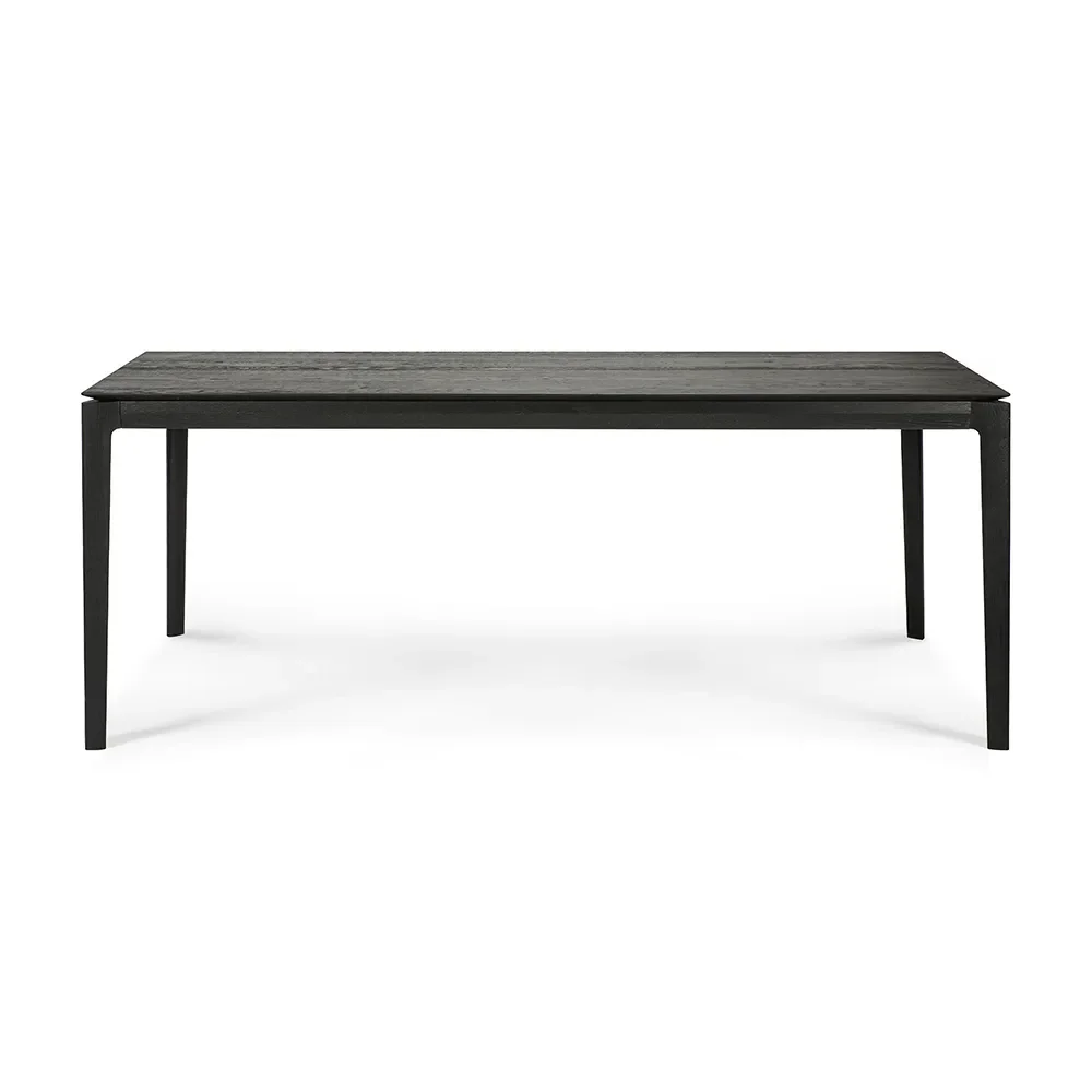 Ethnicraft, Buche Esstisch 95x200 cm Eiche schwarz lackiert