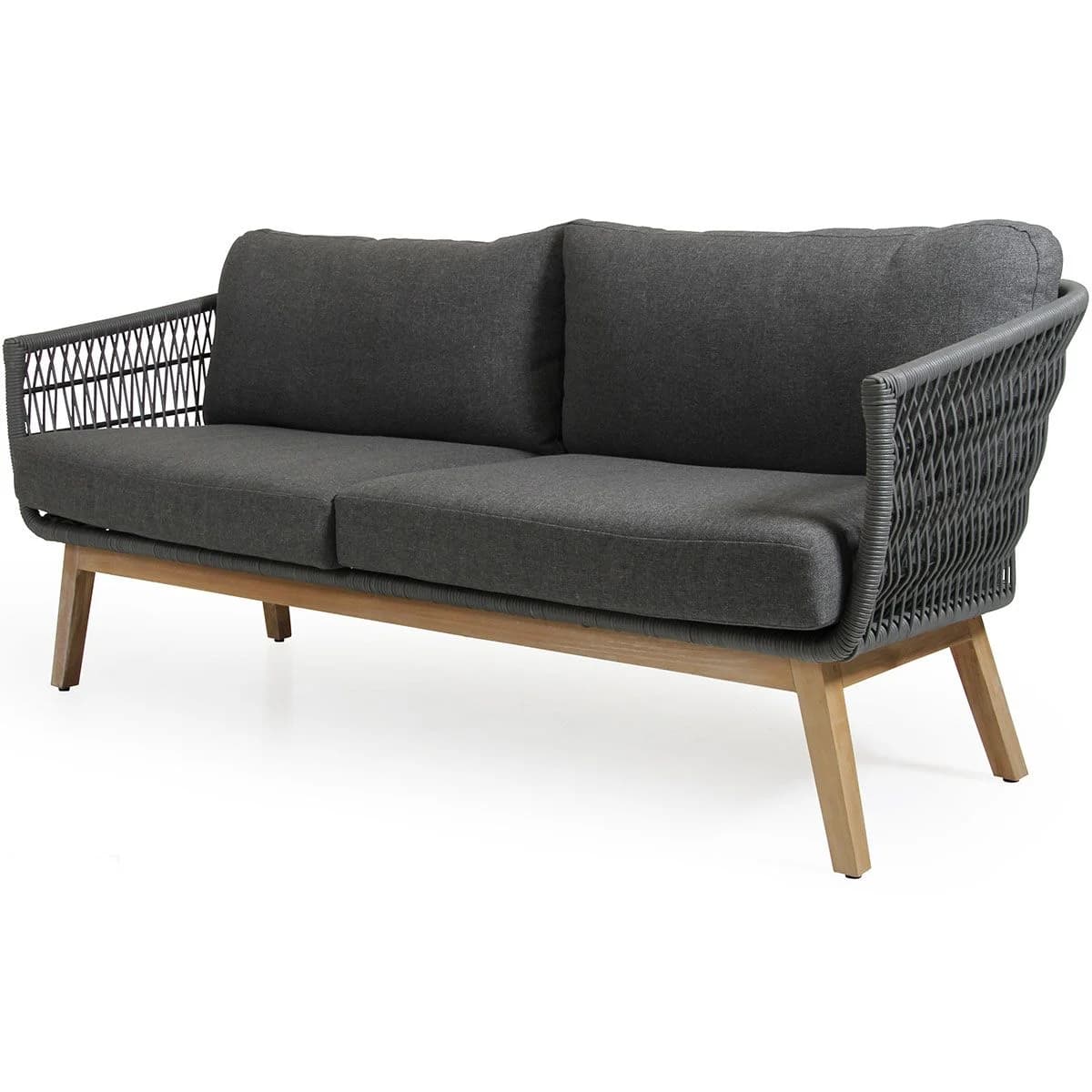 Brafab, Kenton 3-Sitzer-Sofa grau/grau