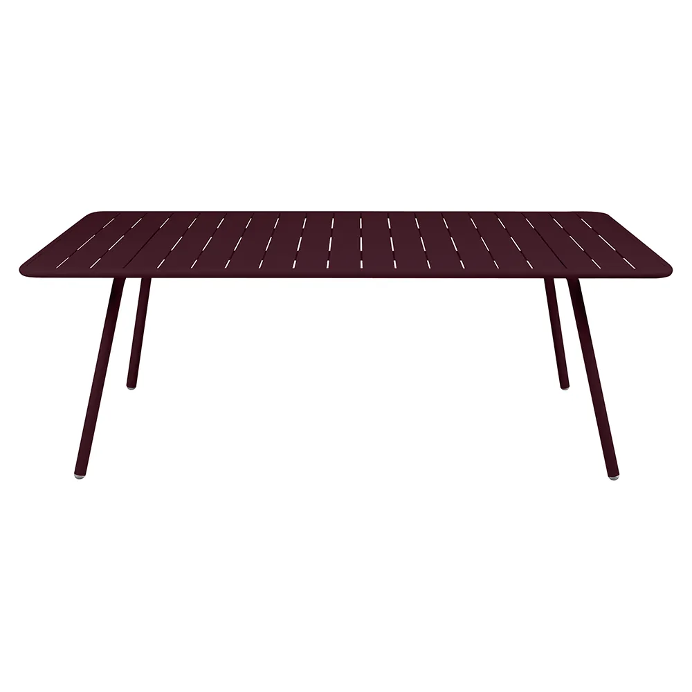 Fermob, Luxembourg esstisch 100x207 cm Black Cherry