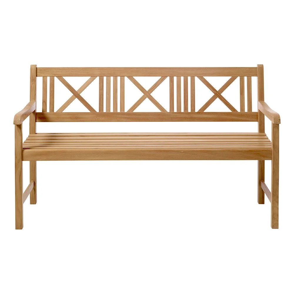 Cinas, Rosenborg Teakholz-Sofa