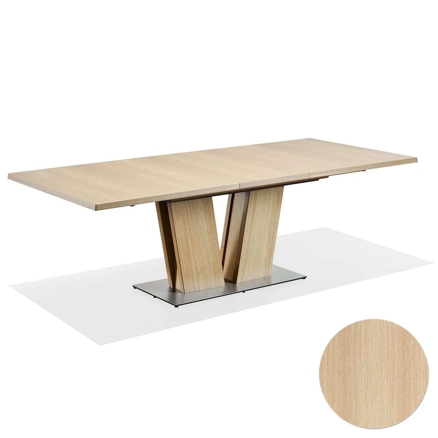 Skovby, Sm37 Tisch Eiche Lackiert 176-276X100X74Cm