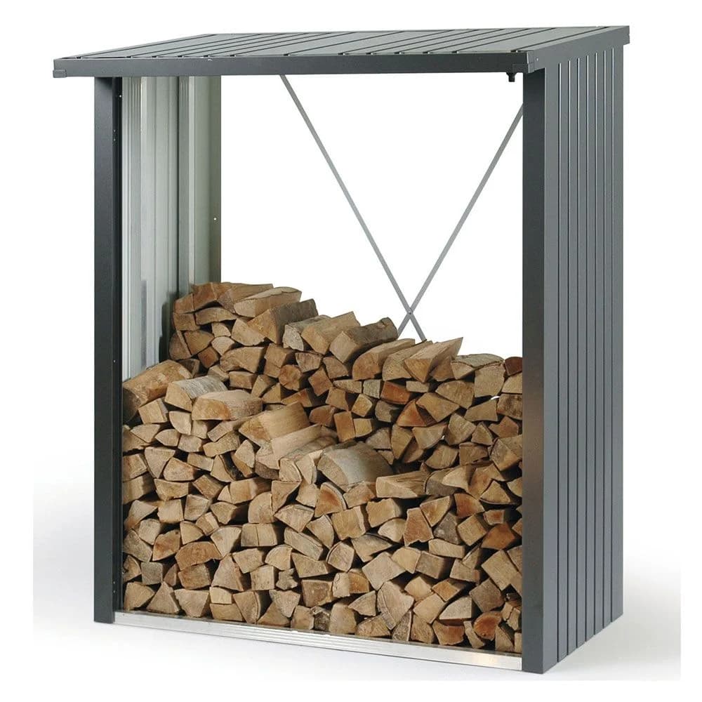 Biohort, Woodstock Holzlager 150 cm dunkelgrau Biohort