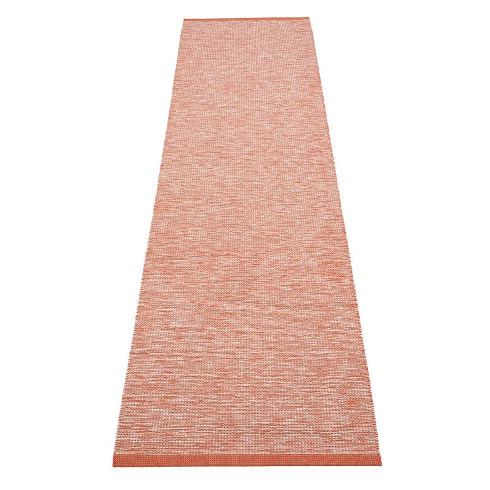 Pappelina, Sam teppich 70 x 300 cm Brick/Pale Rose