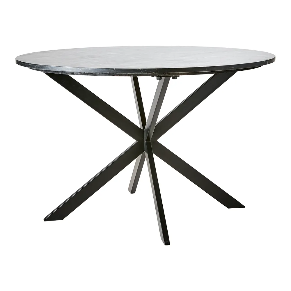 Affari of Sweden, MILAN Tisch schwarz Ø120 cm