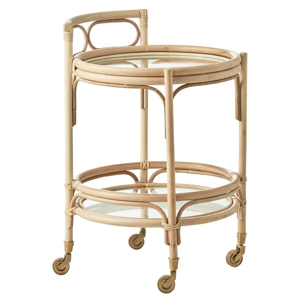 Sika Design, Servierwagen Romeo Rattan Natur