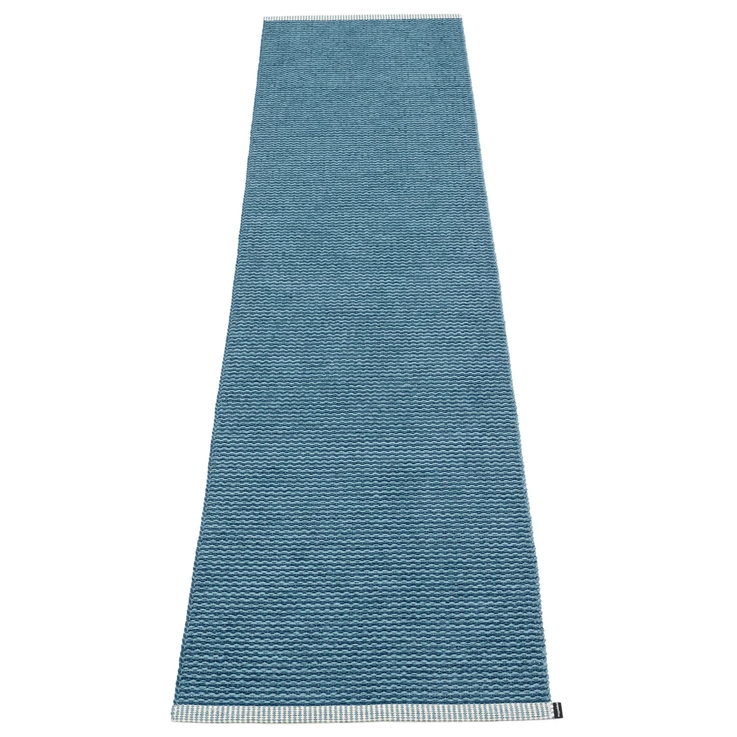 Pappelina, Mono Teppich 60x250 cm ocean blue / dove blue