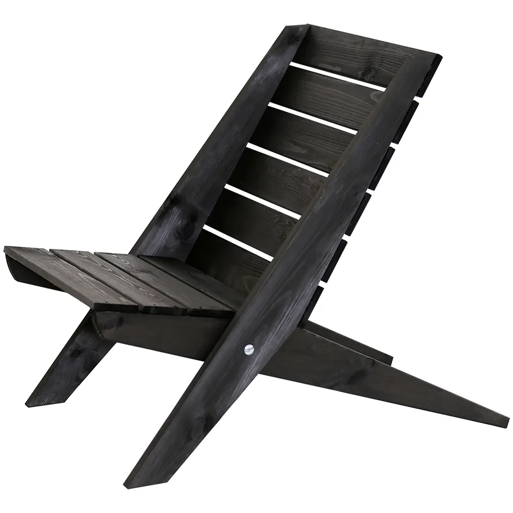 Hillerstorp, Granny chair Kiefer schwarz geölt