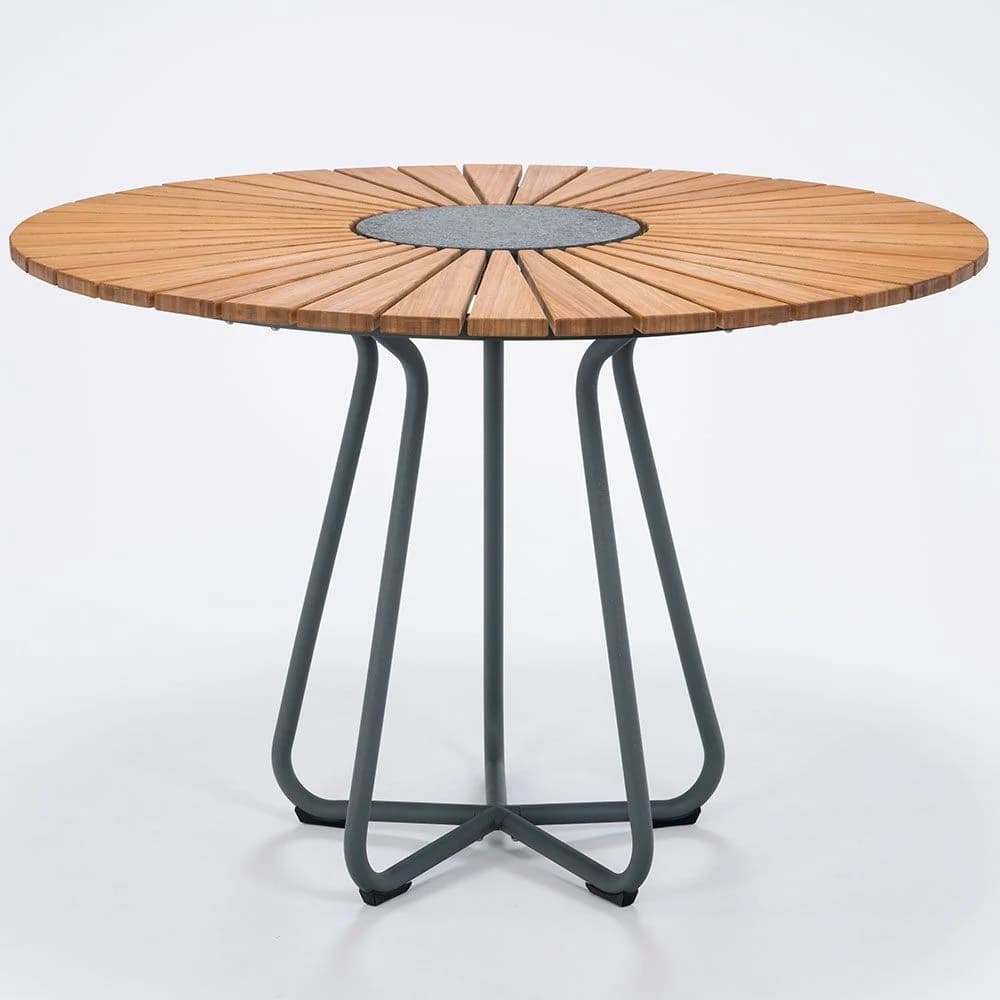 Houe, Circle Esstisch 110 cm Aluminium / Bambus