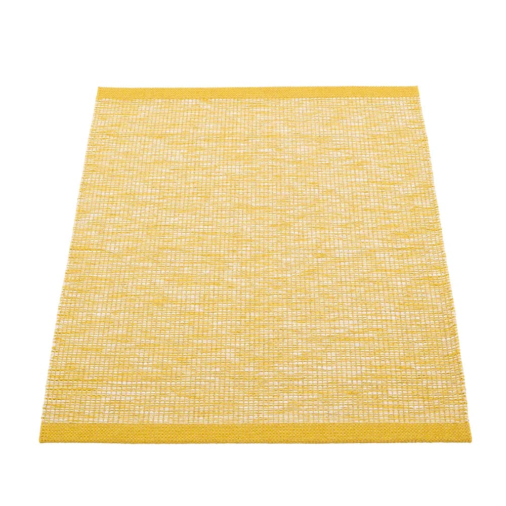 Pappelina, Sam teppich 70 x 90 cm Mustard/Cream