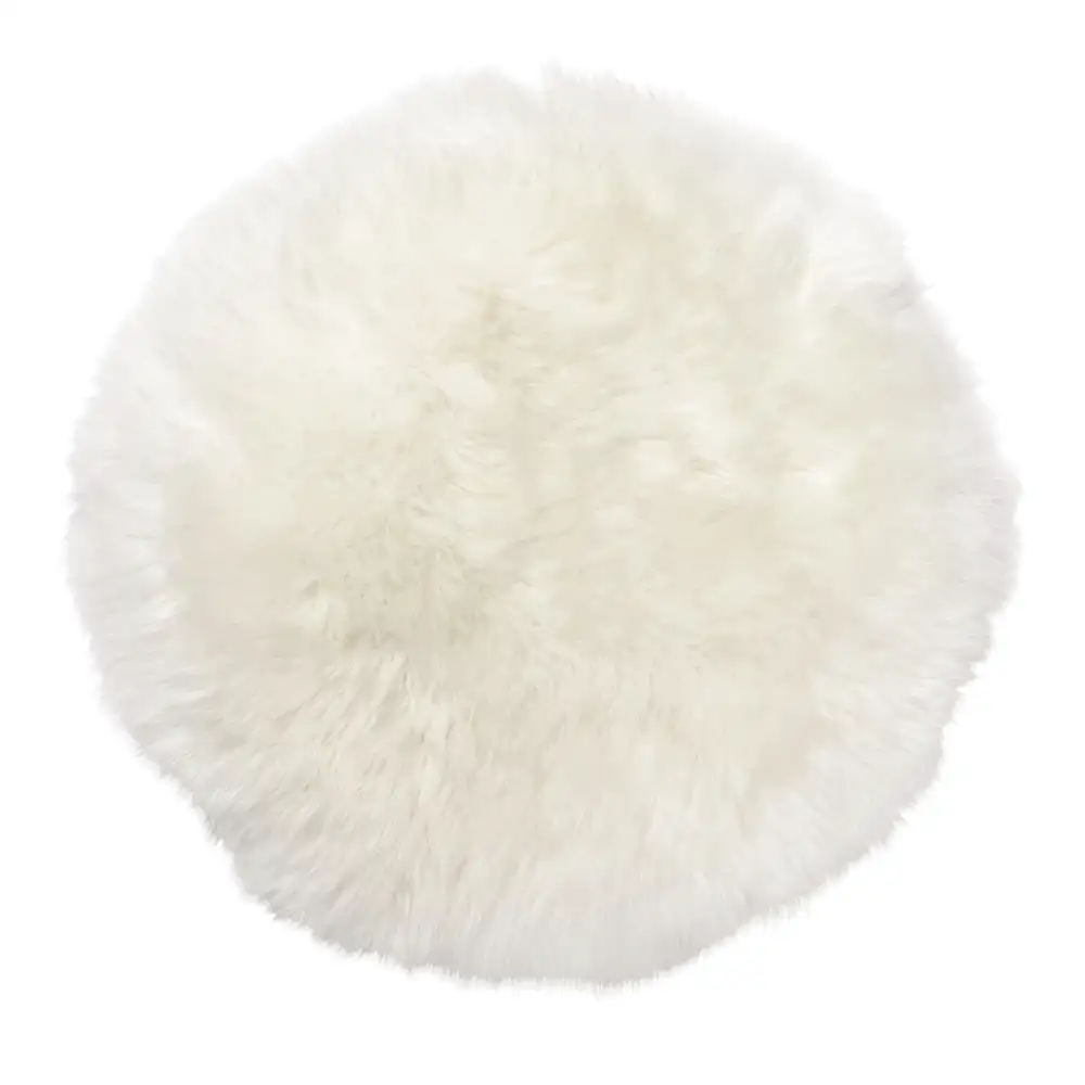 Skinnwille, Gently Schafsfell Sitz ø34 cm Weiß