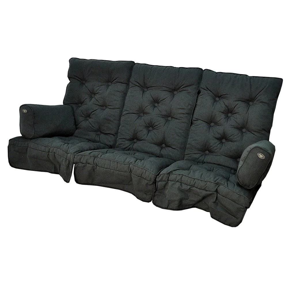 Fritab, Canyon Swing Sofa kissen hochstrukturiertes Dralon Anthrazitgrau