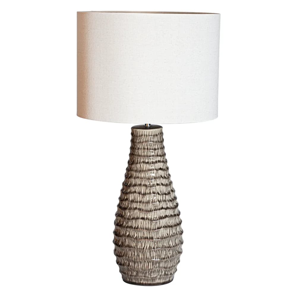 by Rydéns, Bartha Tischleuchte braun/beige